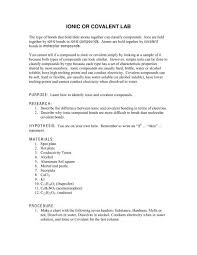 Elements to the left of the staircase on the periodic table are nonmetals. Ionic Or Covalent Lab Quia