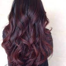 Whole color layers produce an indelible impression and are perfect for layered haircuts. Dark Brown Hair With Dark Red Highlights Hair Styles Hair Color Auburn Burgundy Hair