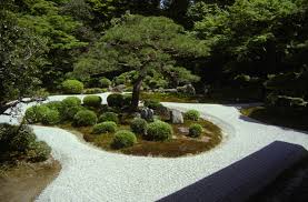 The basic elements used are stone, plants, and water. Japanese Gardens Elements Islands 1