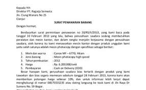 Contoh surat bentuk full block toko dua bola jalan surya kencana 16 bogor 7 april 2007 nomor. Contoh Surat Permintaan Pesanan Block Style Audit Kinerja