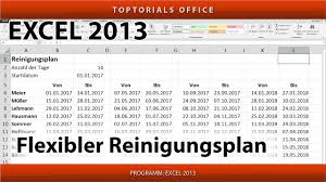 Processional project plan samples available for free download. Flexiblen Reinigungsplan Erstellen Putzplan Microsoft Excel Toptorials