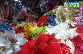 We have a large selection of artificial flowers for all occasions: The Philippine Star On Twitter Vendors Arrange Colorful Christmas Decorations At Stalls In Divisoria Market In Manila On Thursday