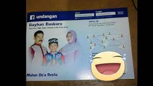 Dalam artikel ini admin membahas contoh undangan walimatul khitan. Kreatif Undangan Sunatan Bocah Ini Serupa Beranda Facebook Citizen6 Liputan6 Com
