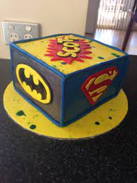 Super Hero Cake For 6 Year Old Boy Monster 1st Birthdays Boy Birthday Cake Superhero Cake
