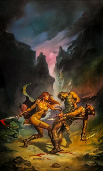 Red Sonja by Boris Vallejo : r/SwordandSorcery