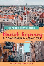 Die Besten 5 Tage In Munchen Reiseroute Munich Germany Travel Germany Travel Guide Munich Germany Travel Guide