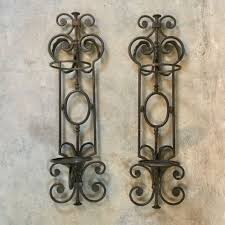 Find great deals on ebay for wrought iron candle wall holders. Forged Iron Wall Sconce Candle Holder 2 Available Out Of The Box