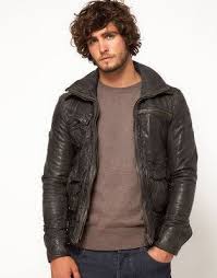 Superdry Men S Tarpit Leather Jacket In Field Black Bnwt All Sizes Ebay Latest Fashion Clothes Leather Jacket Jackets