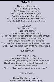 Sugarland Baby Girl Great Song Lyrics Sugarland Lyrics Song Lyric Quotes