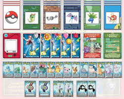 The Settlers Of Kanto Pokemon Themed Catan Set Of 154 Cards Etsy Pokemon Monopoly Cards Catan