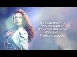 Never enough for me for me for me all the shine of a thousand spotlights all the stars we steal from the night sky will never be enough. Loren Allred Never Enough Lyric Video The Greatest Showman Soundtrack Ben Genesi Lagu Mp3 Mp3 Dragon