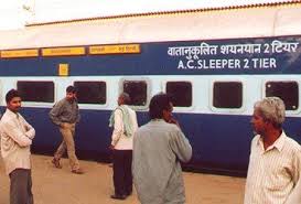Indian Trains The Ac2 Sleeper On The Delhi Varanasi Express Train Travel India Travel Indian Railway Train
