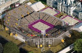 April ross is an american professional beach volleyball player. Populous And Atkins Beach Volleyball Stadium London 2012