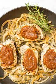 Melt more butter in the skillet and cook the apple slices for about 5 minutes. Pork Chops With Apple Butter Family Food On The Table