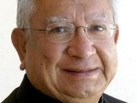 Bishop Emeritus Ramírez attending Papal Mass