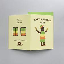 Appy Birthday Mon Jamaican Birthday Card - Etsy UK