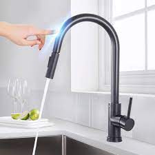 Check spelling or type a new query. Sugu Automatic Sensor Kitchen Tap With Pull Out Spray 360 Swivel Range Single Lever Mixer Tap Black Inductive Touch Water Saving Amazon De Diy Tools