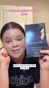 Trying the Kristen Ess Hair Gloss for a New Look