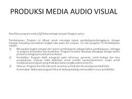 Tabel di bawah ini menjelaskan tahapan utama produksi minuman beralkohol yang banyak diminati. Produksi Media Audio Visual Klasifikasi Program Media Tv Video Terbagi Menjadi 3 Bagian Yaitu Tv Pembelajaran Program Ini Dibuat Untuk Mencapai Tujuan Ppt Download
