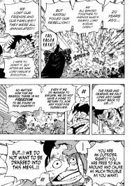 Penangkapan dan pelaksanaan roger oleh pemerintah dunia membawa perubahan di seluruh dunia. One Piece Chapter 948 Aliansi Baru Luffy Greenscene