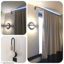 Tringle A Rideaux Luberon Simple Sur Mesure En Fer Forge French Rod Tringle Rideau Rideaux Tringle