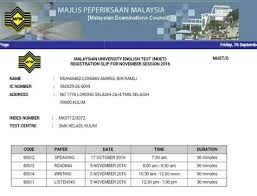Pendaftaran muet on demand (mod) tahun 2021. Keputusan Muet Sesi 1 2018 Keputusan Muet Sesi 1 Akan Diumumkan Pada 10 Mei 2018 Keputusan Peperiksaan Muet Setiap Sesi Pada Tahun 2020 Boleh Disemak Secara Online Di Laman Web Majlis Peperiksaan Malaysia