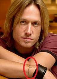 The wording on keith urban's wrist, omni vincit amor is latin for 'adoration conquers all;' he likewise has a bird on one arm. Keith Urban S 7 Tattoos Their Meanings Body Art Guru