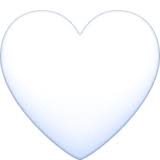 White Heart Emoji On Facebook 4 0 Just black on white like the usual text. white heart emoji on facebook 4 0