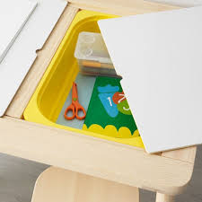 Flisat Children S Table 32 5 8x22 7 8 Ikea In 2020 Childrens Table Ikea Childrens Table Playroom Storage