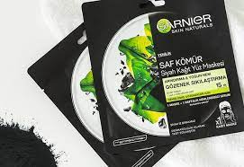 Garnier Saf Komur Siyah Kagit Yuz Maskesi Incelemesi Siyah Kagit Siyah Yuzler