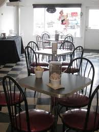 They are vintage antique ice cream parlor twisted wrought iron sweetheart chairs. Nostalgic Ice Cream Parlor Setting Picture Of Aunties Ice Cream Parlor Dennis Port Tripadvisor