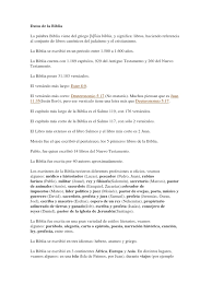 Estamos interesados en hacer de este libro cual es el libro mas largo del antiguo testamento uno de los libros destacados porque este libro tiene cosas interesantes y puede ser útil para la mayoría de las personas. Datos De La Biblia Biblia Moises