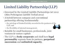 A limited liability partnership (llp) allows partners to be involved in making decisions about a business without sharing liability. Setting Up A Business In Malaysia Ppt Download