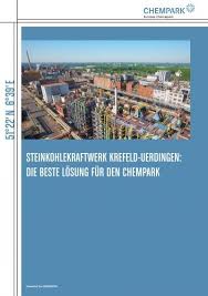 Companies at chempark achieve so much because they meet today's challenges collectively. Steinkohlekraftwerk Krefeld Uerdingen Chempark