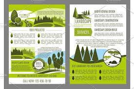 Landscape Design Business Brochure Template Landscape Design Business Brochure Business Design