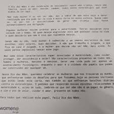 Bom ser mãe é ser forte , corajosa destemida e não ter pudor para lutar pelo ser filho.…» Nem Toda Mulher E Ou Vai Ser Mae Diz Carta De Funcionarios Do Google Epoca Negocios Carreira
