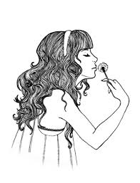 Lasa fetele voastre se bucure de timpul liber cu desene de colorat pentru fete, o carte de colorat veti intelege atunci de ce fetele iubesc aceste fise de colorat atât de mult. Download Musicales Munecas Tumblr Dibujos Chicas Fondos Desene Cu Fete De Colorat Png Image With No Background Pngkey Com