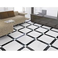 White Black Cassata Strip Floor Tile Rs 30 Square Feet Rk Ceramic Id 16266938548
