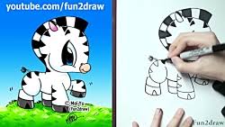 Draw zebra mane in a correct way. How To Draw A Zebra Drawing Step By Step Easy Drawings