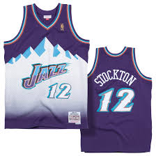 Nba playoffs 2021 / west / semifinal / game 1 / 08.06.2021 / {los angeles clippers @ utah jazz} вид спорта: John Stockton 12 Utah Jazz 1996 97 Mitchell Ness Swingman Trikot