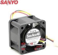 For Sanyo 109P0412H3123 DC 12V 0.195A 4028 40mm dual ball bearing cooling  fans