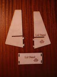 A jigsaw puzzle is an image split into multiple pieces of different shapes. Jigsaw Puzzle Box Lid Stand Darkly Labs Support