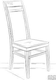 how to draw a chair step by step drawing tutorials drawing furniture drawing tutorial step by step drawing