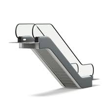 Short Escalator 3d Model
