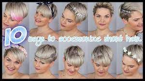 Es sollte regelmäßiger als das lange haar gestylt werden. Kurze Haare Stylen Hochzeit Kurze Haare Festlich Gestylt Hochzeitsfrisuren Mit Locken Youtube