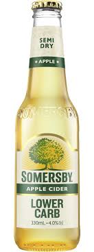 No artificial sweeteners, flavours or dyes. Buy Somersby Lower Carb Apple Cider Bottle Online