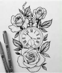 Pin By Chrisbrayelis Emely On Drawings Rose Drawing Tattoo Watch Tattoos Sleeve Tattoos