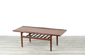 Finn juhl , 1949, relaunched in 2015; Danish Teak Coffee Table By Finn Juhl For France Son France Daverkosen 1960s For Sale At Pamono