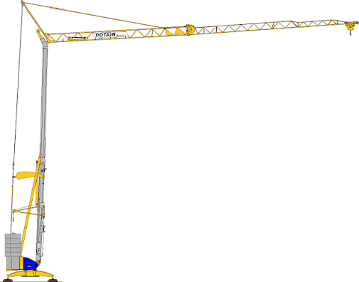 Potain IGO 21 Tower Crane