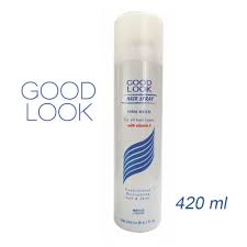 Finding a hairspray for fine hair can be challenging. Good Look Hair Spray Firm Hold 420ml Vitamin E Chs914 Myshop Lk